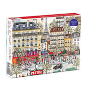 Majestic by Springbok Paris Street Life 1000 Piece Jigsaw Puzzle - Compact  Box