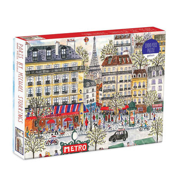 Galison Galison Michael Storrings Paris Puzzle 1000pcs