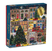 Galison Galison Joy Laforme Winter Lights Foil Puzzle 500pcs