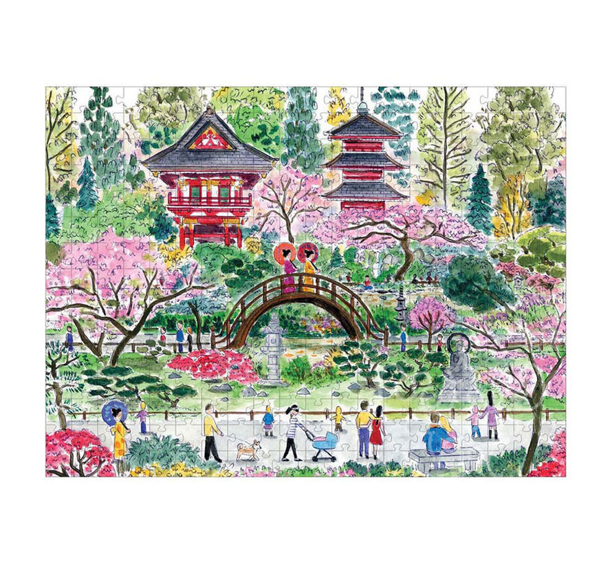 Galison Japanese Tea Garden Puzzle 300pcs Puzzles Canada