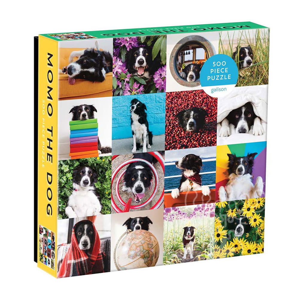 Galison Momo The Dog Puzzle 500pcs Puzzles Canada