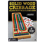 Folding Wood Cribbage 3 Track Coloured
