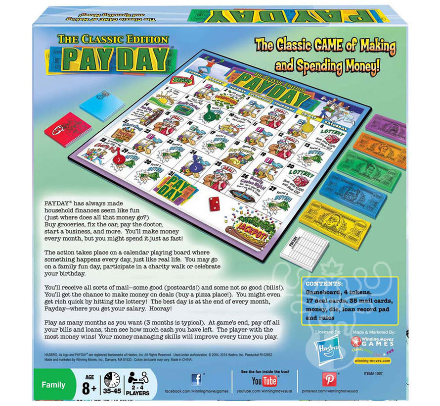 FINAL SALE The Classic Edition Pay Day