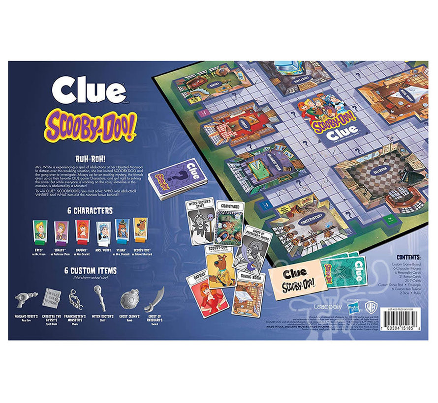 Clue Scooby Doo 50th Anniversary