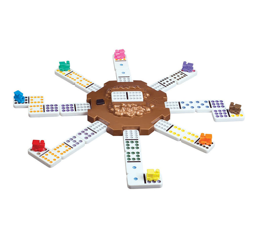 Mexican Train Double 12 Colored Dominoes