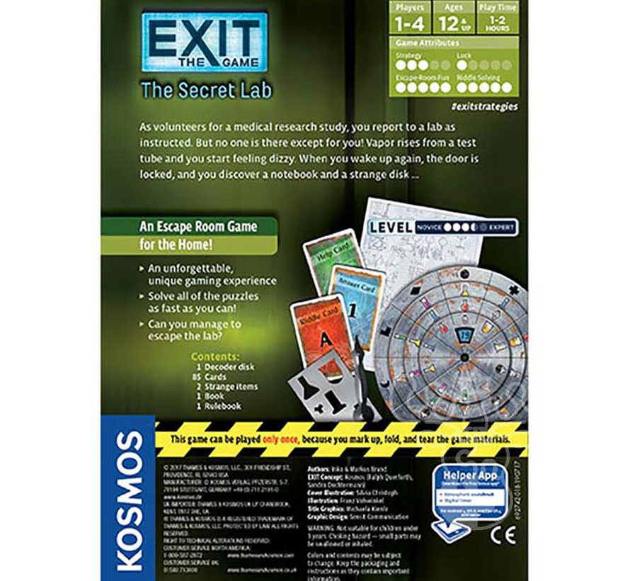 Exit: The Secret Lab