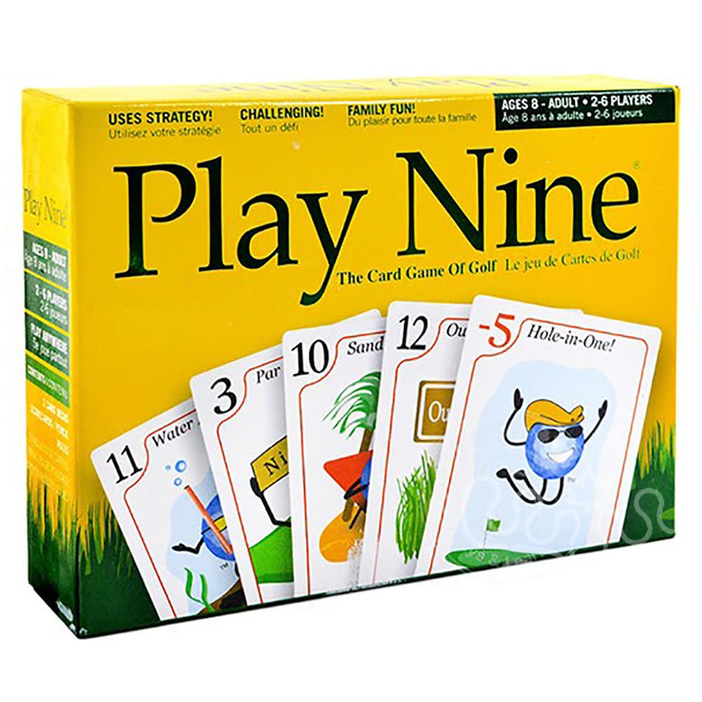 nine hole golf card game