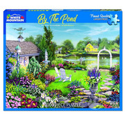 White Mountain White Mountain By The Pond Puzzle 1000pcs