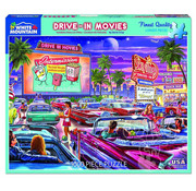 White Mountain White Mountain Drive-In Movie Puzzle 1000pcs