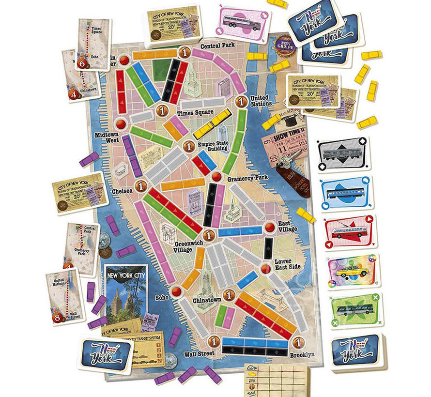 Ticket to Ride: New York 1960