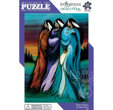 Canadian Art Prints Indigenous Collection: Three Sisters Puzzle 1000pcs
