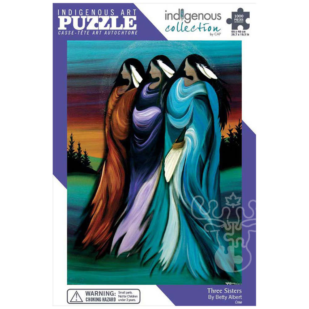 Indigenous Collection Three Sisters Puzzle 1000pcs Puzzles Canada