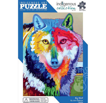 Canadian Art Prints Indigenous Collection: Big Wolf Puzzle 1000pcs