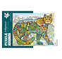 Indigenous Collection: Cougar Family Puzzle 500pcs