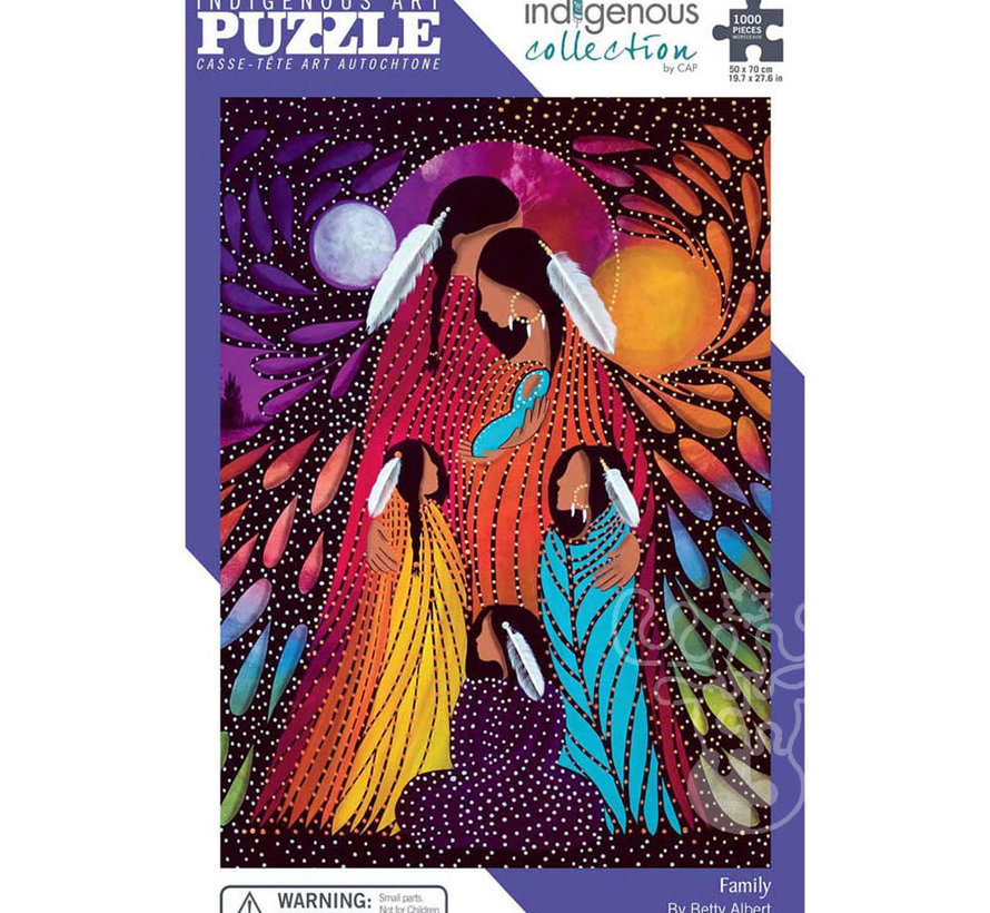 Indigenous Collection: Family Puzzle 1000pcs