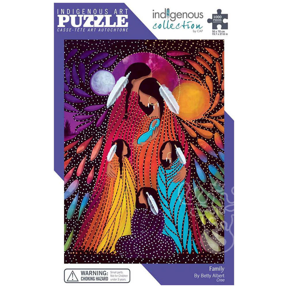 Indigenous Collection Family Puzzle 1000pcs Puzzles Canada