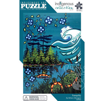 Canadian Art Prints Indigenous Collection: Tranquility Puzzle 1000pcs