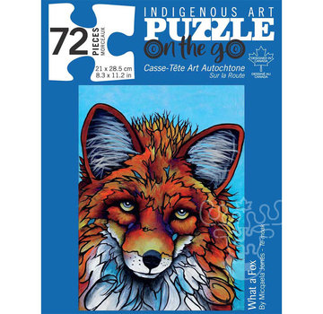 Canadian Art Prints Indigenous Collection: What a Fox Puzzle 72pcs
