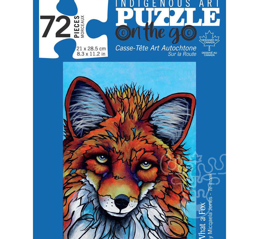 Indigenous Collection: What a Fox Puzzle 72pcs