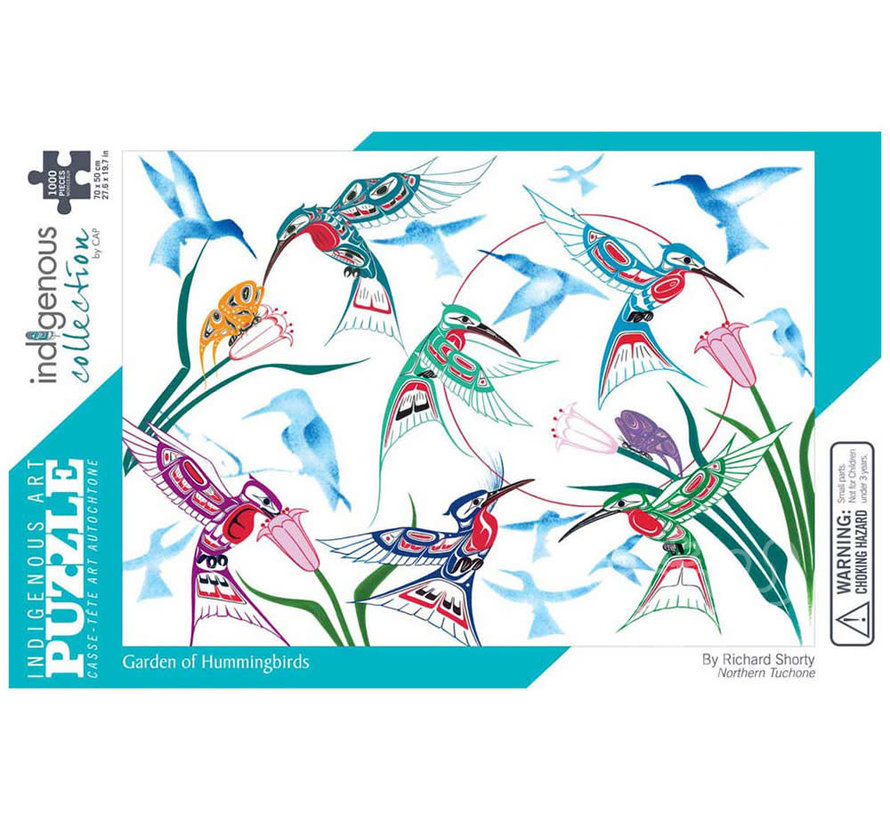 Indigenous Collection: Garden of Hummingbirds Puzzle 1000pcs