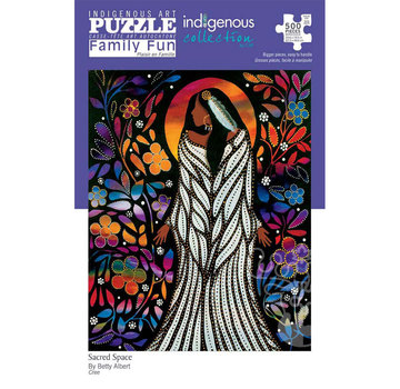 Canadian Art Prints Indigenous Collection: Sacred Space Family Puzzle 500pcs