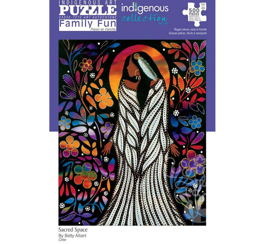 Indigenous Collection: Sacred Space Family Puzzle 500pcs