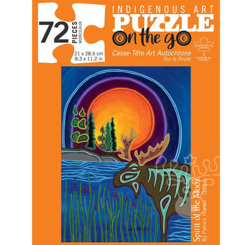 Canadian Art Prints Indigenous Collection: Spirit of the Mooz Puzzle 72pcs.