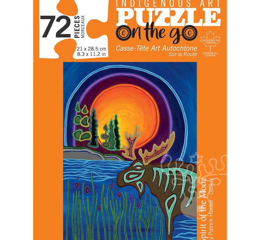Indigenous Collection: Spirit of the Mooz Puzzle 72pcs.