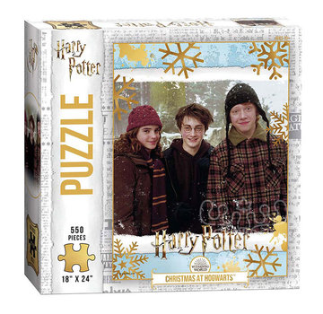 USAopoly USAopoly Harry Potter Cristmas at Hogwarts Puzzle 550pcs