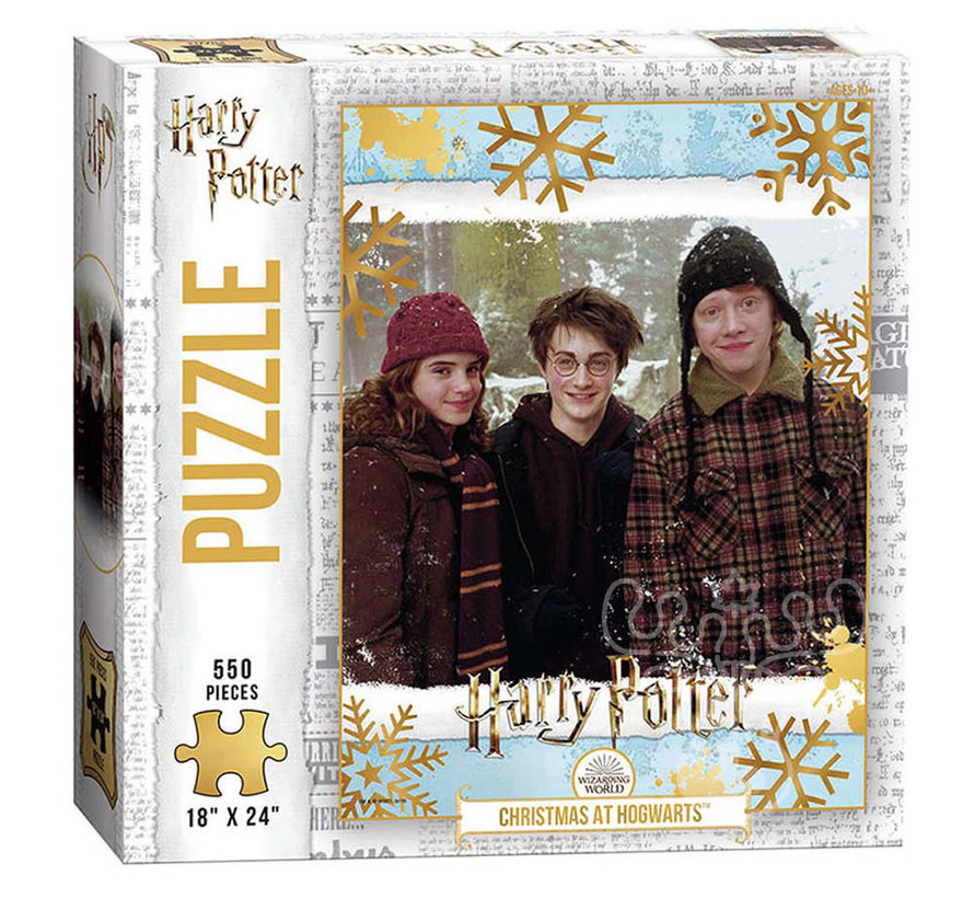 USAopoly Harry Potter Cristmas at Hogwarts Puzzle 550pcs