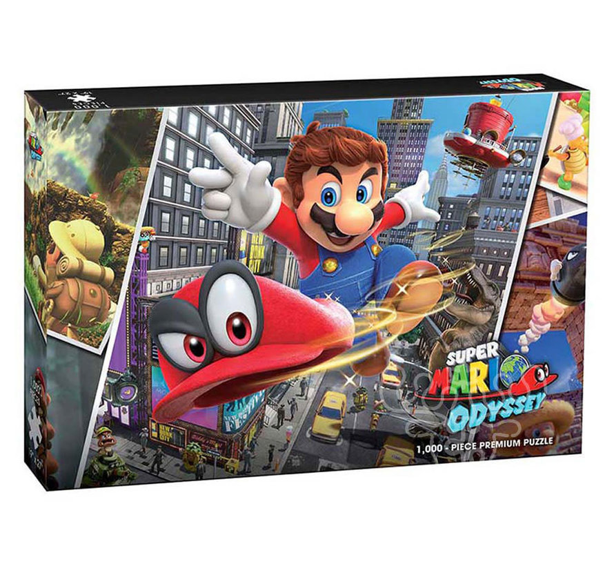 USAopoly Super Mario Odyssey Snapshots Puzzle 1000pcs