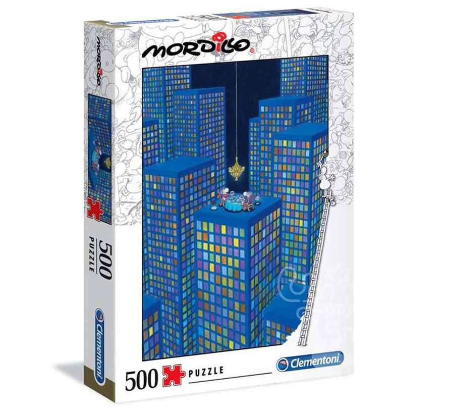 Clementoni Mordillo, The Dinner Puzzle 500pcs