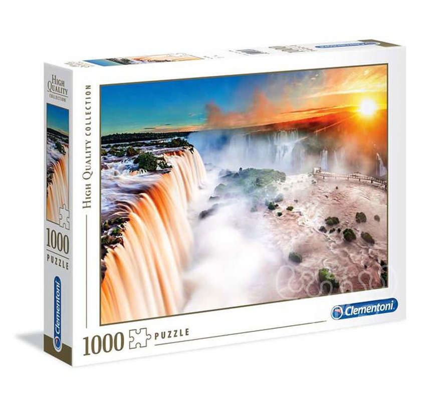 Clementoni Waterfall Puzzle 1000pcs - ORIGINAL BOX SIZE