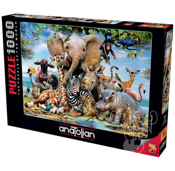 Anatolian Anatolian Africa Smile Puzzle 1000pcs