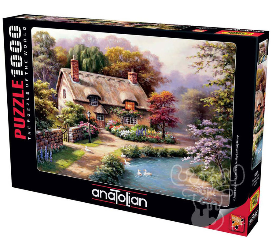 Anatolian Duck Path Cottage Puzzle 1000pcs