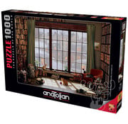 Anatolian Anatolian Window Cats Puzzle 1000pcs