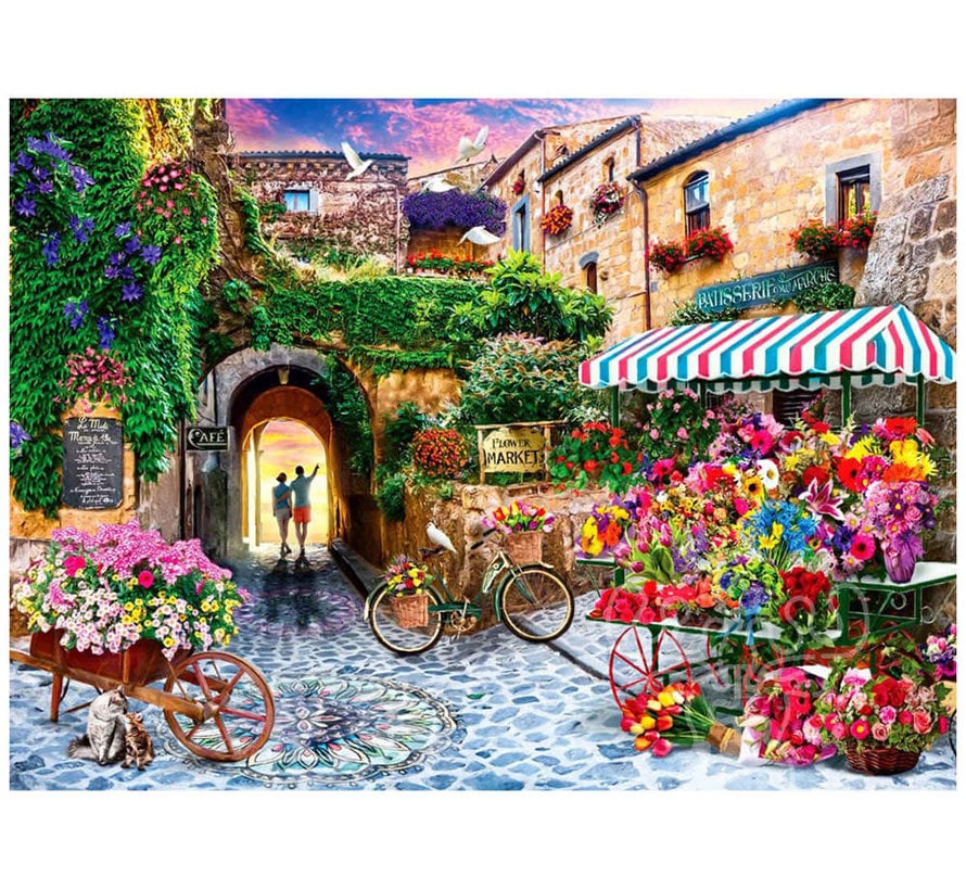 Anatolian The Flower Market Puzzle 1000pcs