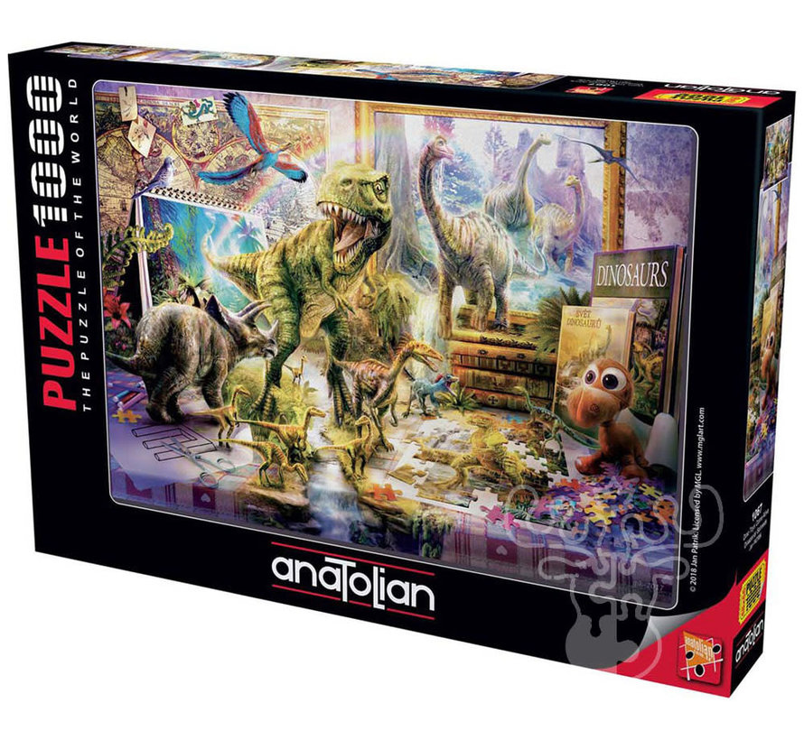 Anatolian Dino Toys Come Alive Puzzle 1000pcs