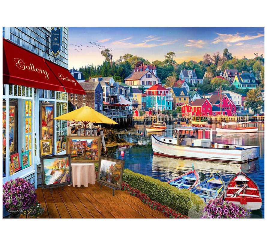 Anatolian Harbour Gallery Puzzle 1000pcs - Puzzles Canada