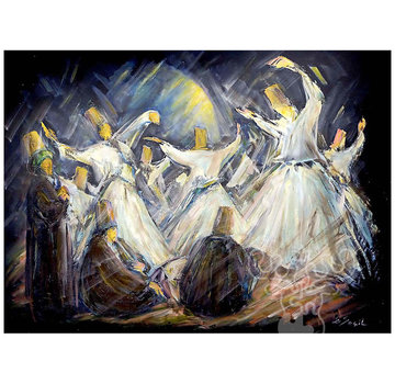 Anatolian Anatolian Dervishes Puzzle 1000pcs