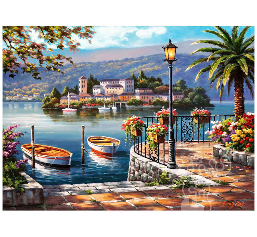 Anatolian Lago Del Porto Puzzle 1000pcs
