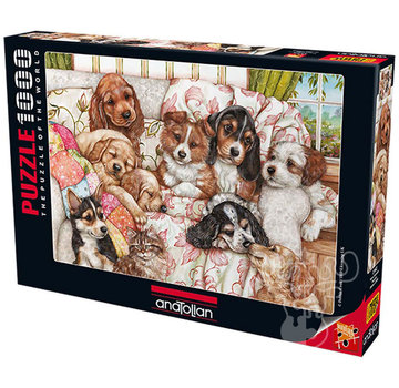 Anatolian Anatolian Puppies Puzzle 1000pcs