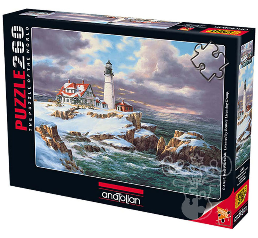 Anatolian Portland Head Lighthouse Puzzle 260pcs
