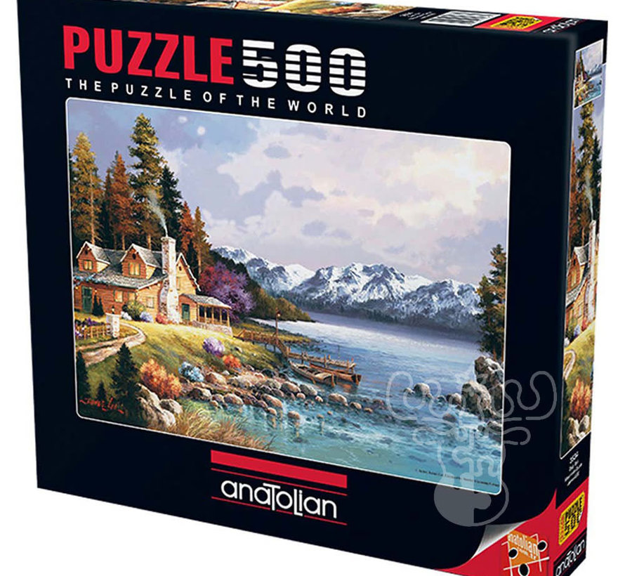 Anatolian Mountain Cabin Puzzle 500pcs