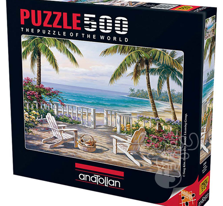 Anatolian Coastal View Puzzle 500pcs