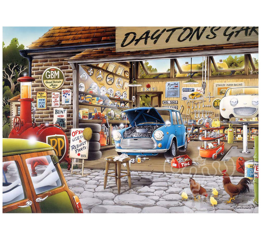 Anatolian Dayton's Garage Puzzle 500pcs