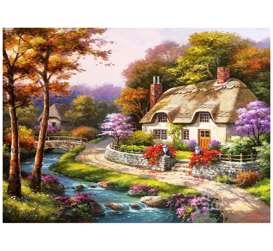 Anatolian Spring Cottage Puzzle 500pcs