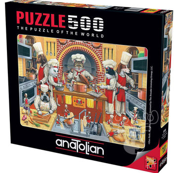 Anatolian Anatolian Kool Kat Kuisine Puzzle 500pcs