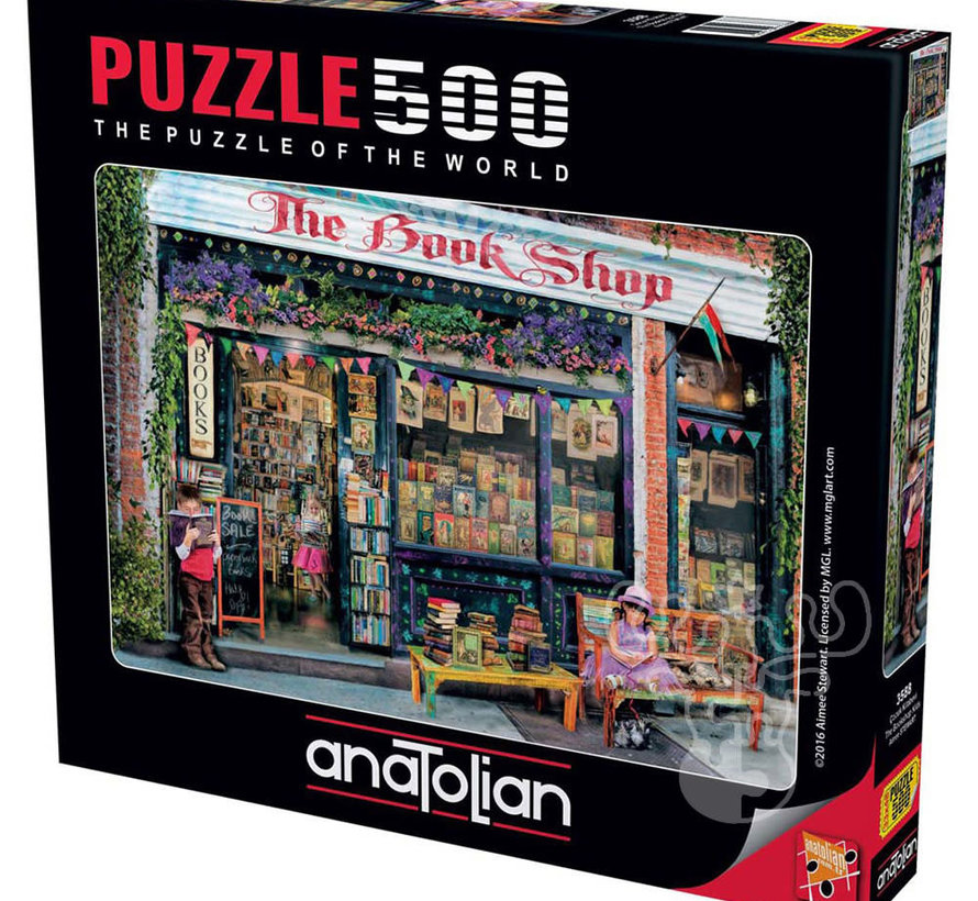 Anatolian The Bookshop Kids Puzzle 500pcs
