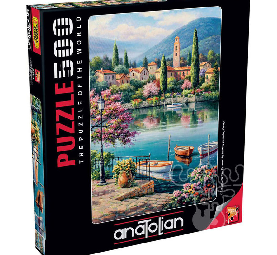 Anatolian Village Lake Afternoon Puzzle 500pcs